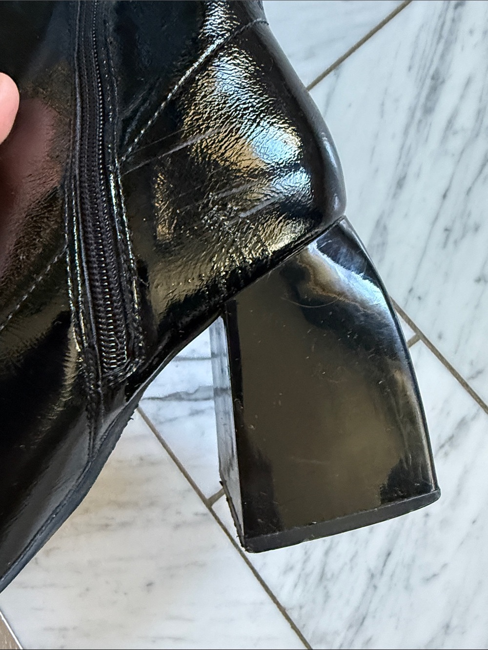 Call it Spring Aubriella Ankle Boot Block Heel, Size 9 - Picture 6 of 7